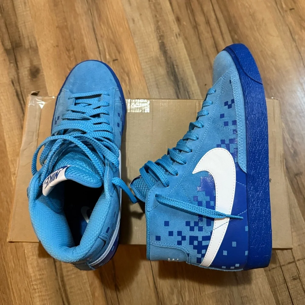 2009 Nike Blazer High 'Scuba Blue' - Picture 4 of 10